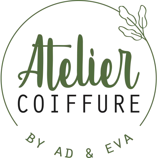 Logo atelier coiffure by ad & eva