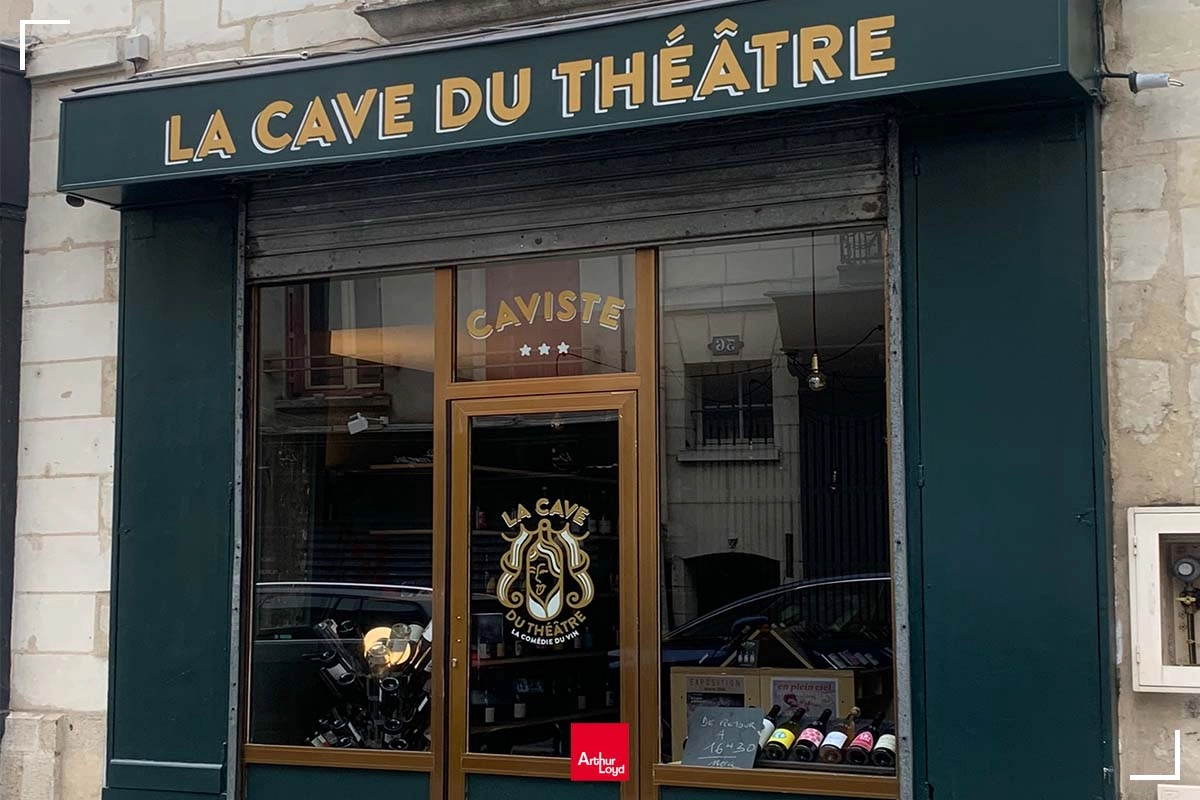 La cave du théâtre caviste Tours